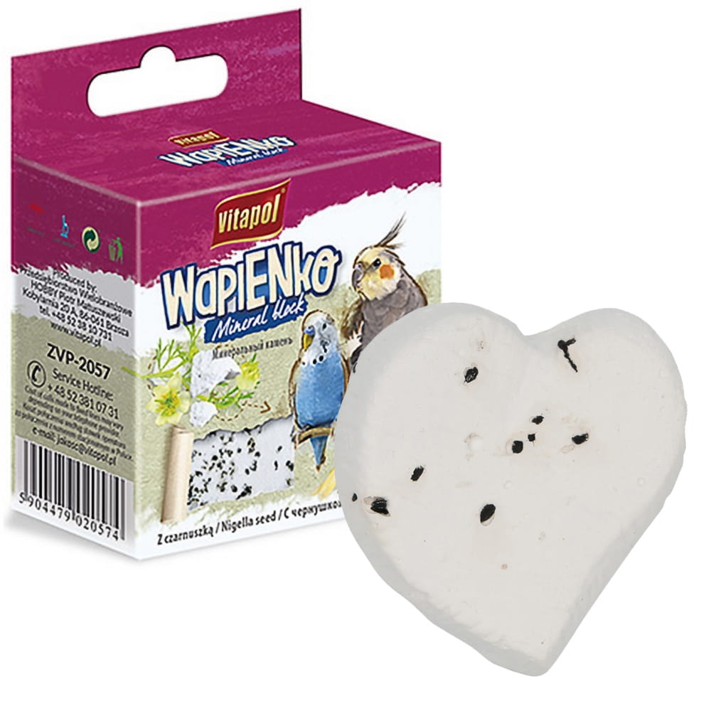 Vitapol Kostka Wapienna Dla Ptaków z Carnuszką 35g